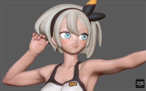 Imagen 3 de 4 de Bea Trainer Sexy Cute Girl Anime C(figuras De Plastico)