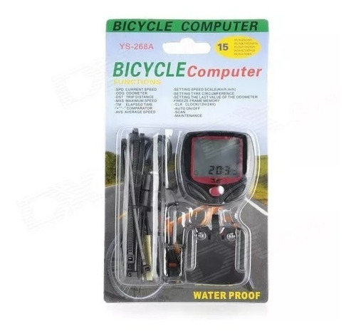 Velocimetro Digital Bicicleta Computadora 15 Funciones Gtia 