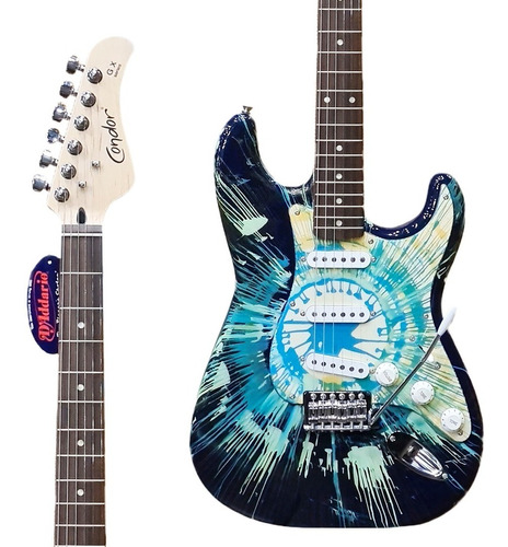 Guitarra Stratocaster Condor Gx-40 Alder Fszbl Blue Azul
