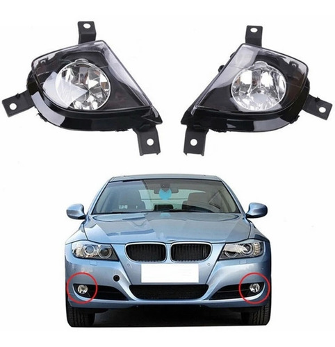 Juego Faros Auxiliar P/ Bmw E90 318i 320i 325i 328i 330i 335