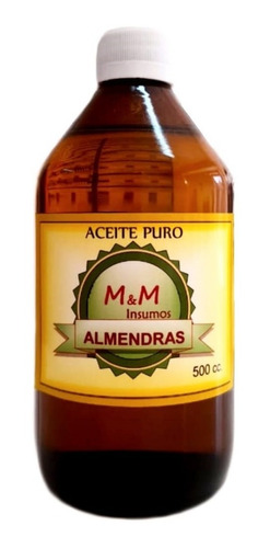 Aceite De Almendras Puro X 500 Cc.