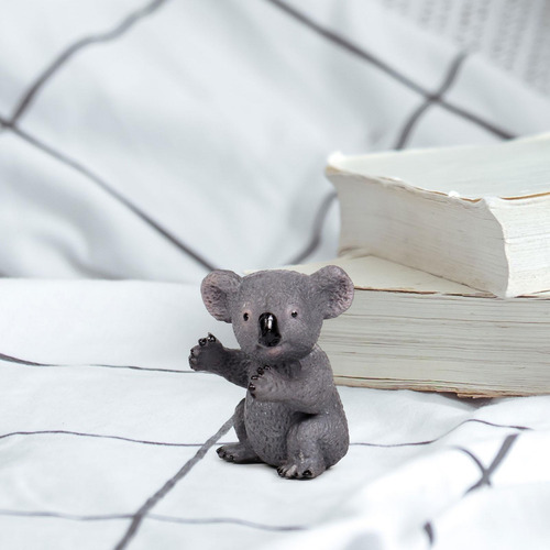 Figura De Koala De Simulación De Adorno De Bosque De Bebé