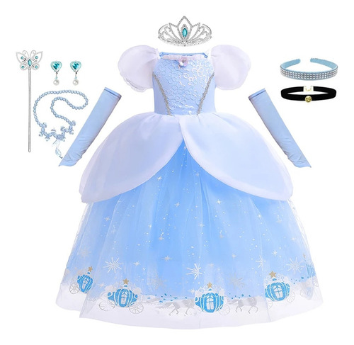 Vestidos De Vestir De Lujo Para Niñas, Fiesta, Princesa, Cos