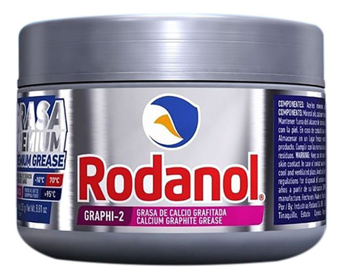 Grasa Grafitada Calcio Graphi-2 250g Rodanol