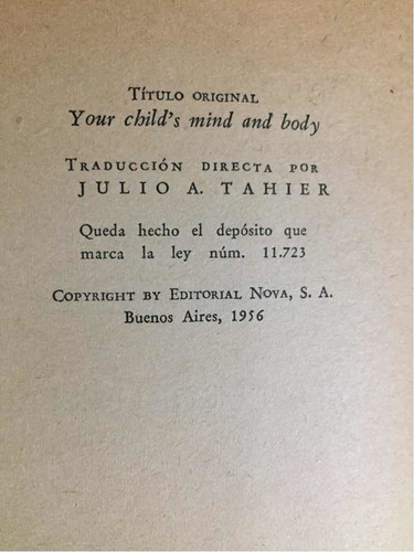 El Alma Y El Cuerpo De Tu Hijo. Flanders Dunbar Nova (Usado)