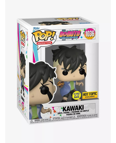 Funko Pop Animation 1036 Kawaki Boruto Glows In The Dark