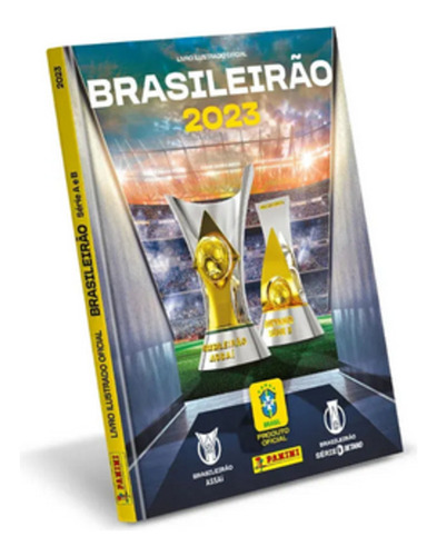 Álbum Capa Dura Campeonato Brasileiro 2023 Completo P/ Colar
