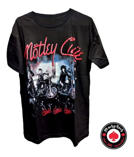 Polera De  Motley Crue - Girls, Girls, Girls