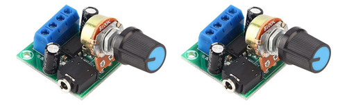 2 Placas Amplificadoras Lm386 Super, 3 V-12 V, Bocina