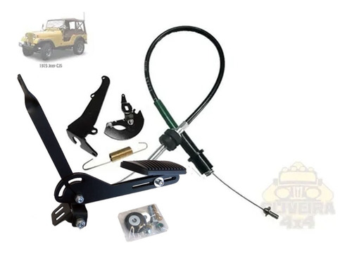 Kit Pedal Acelerador Jeep Rural F-75 6cc