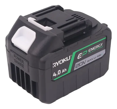 Bateria De Íon De Lítio Ryoku 20v Para Ferramentas Elétricas - R$ 69,87