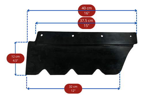 Aleta Inferior Izq./piloto Para Defensa Kw T680 Next Gen