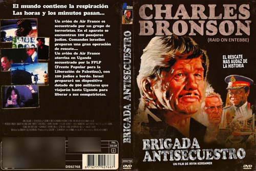 Raid On Entebe - Charles Bronson - Terrorismo - Israel Dvd