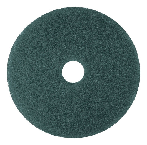 Floor Pad Fibra Para Pisos Limpieza O Pulido Con Fregadora Color Verde
