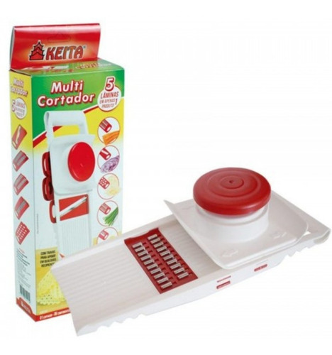 Fatiador De Frios Legumes Queijo Manual 5 Em 1 Picador Alho