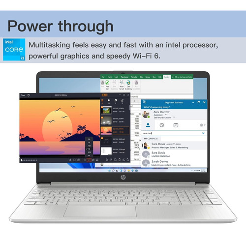 Laptop Hp Business 2023 15.6 Core I3-1215u 32gb Ram 2tb Ssd