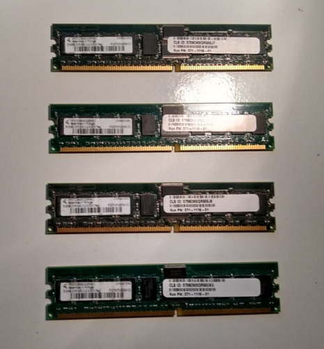 512 Mb Hys72d64300gbr-6-c Pc2700r-25330-c0 Ddr 333 Cl2.5 Mem