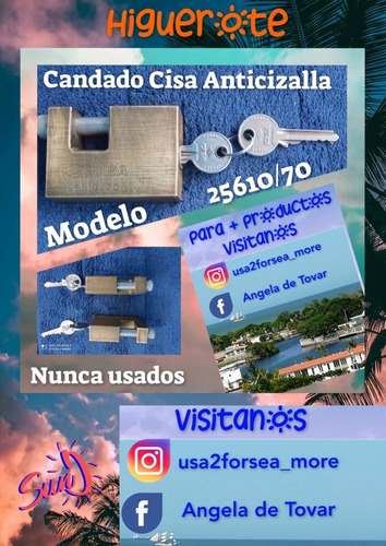 Candado Cisa Anticizalla 26510/70  