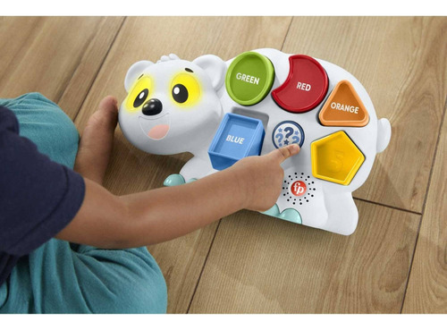 Juguete Oso Polar Fisher Price Color Blanco
