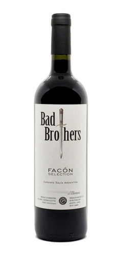 Imagen 1 de 10 de Vino Bad Brothers Facón Selection Tannat 750ml. - Catamarca