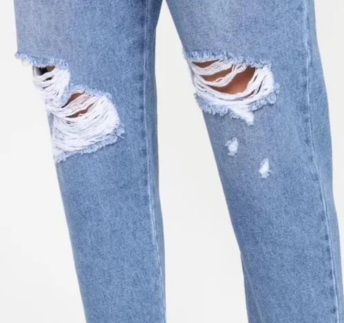 Cal a Jeans Feminina Sawary Rasgada