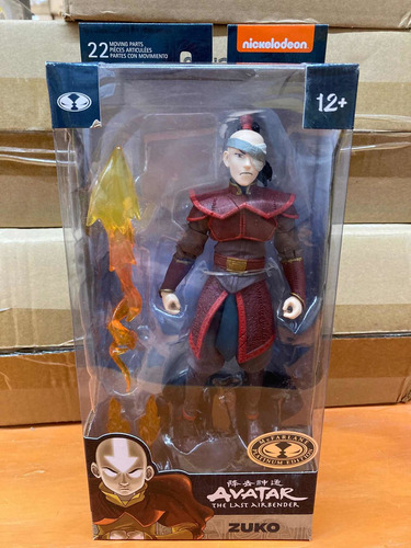 Zuko Platinum Avatar Last Airbender Mcfarlane Aang Toph