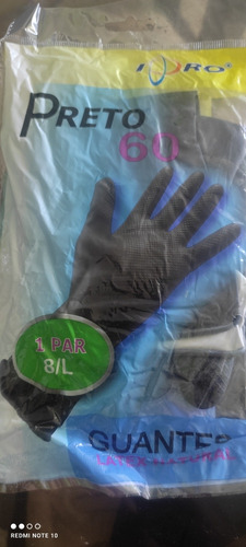 Guantes Para Limpieza De Latex Natural Talla 8/l