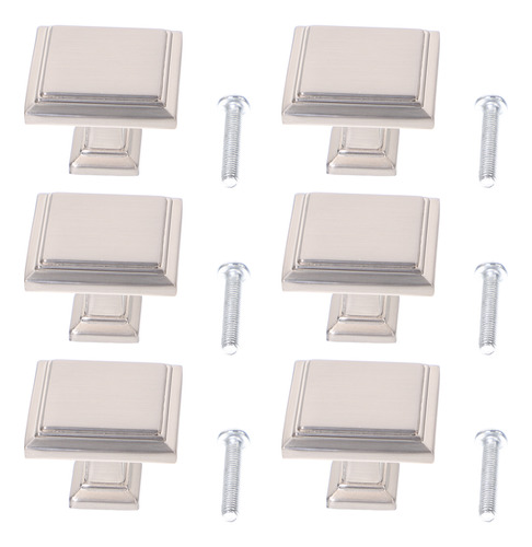 Tocador Ring Drawer Pulls Con Asa De Un Solo Orificio, 6 Uni