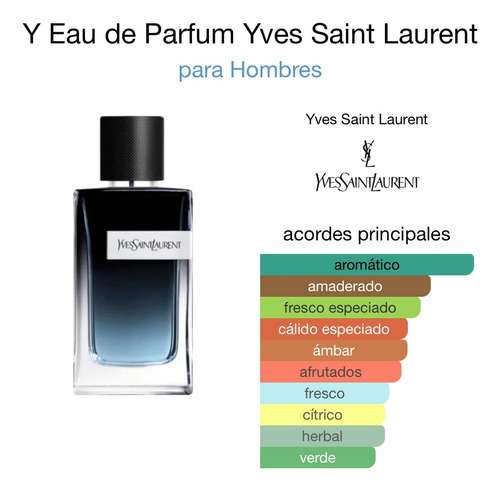 Ysl Y Edp 100ml Perfume Hombre Elegante Original