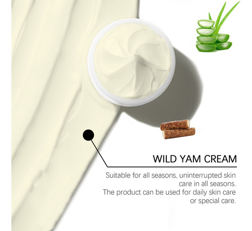 Crema Hidratante For El Cuidado De La Piel De Ñame