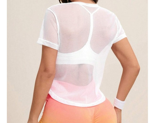 Musculosa Tipo Red -malla Para Mujer