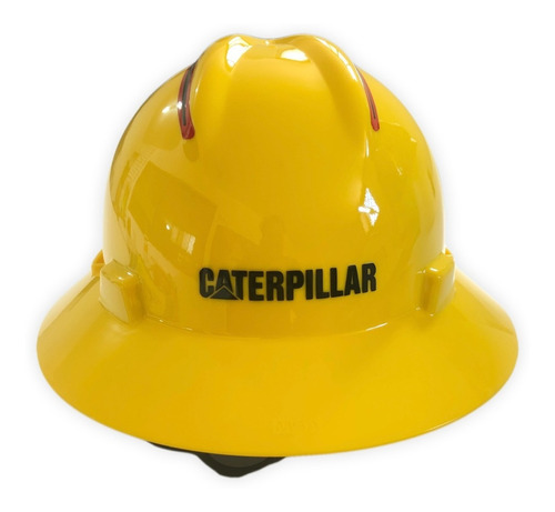 Casco Seguridad Msa Caterpillar Reflej, Recubrimien Automotr