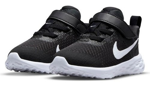 Young Athletes - Nike - Nike Revolution 6 Nn Tdv Black Enjoy