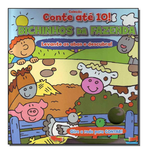 Conte Até 10 - Bichinhos Da Fazenda, De Editora Cms. Editora Cms Editora Em Português