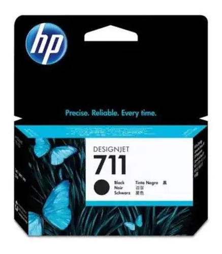 Cartucho Tinta Hp 711 Negro 38ml Designjet Plotter T530 T520