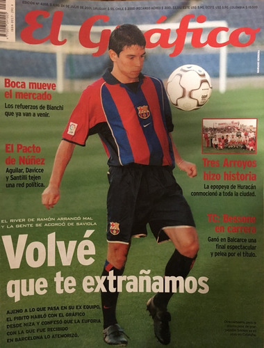 El Gráfico, N° 4268  Revista Fútbol Argentino, Cb