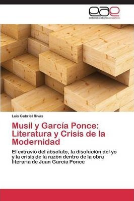 Libro Musil Y Garcia Ponce - Rivas Luis Gabriel