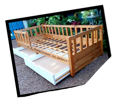 Cama Con Cajones Montessori Desmontable 