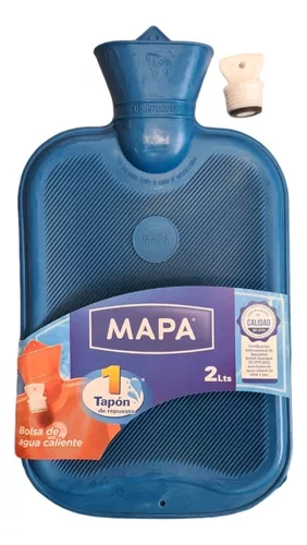 Mapa Bolsa de Agua Caliente 2lts + Tapón de Repuesto