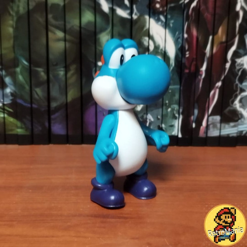 Promoción Yoshi Azul Taza Más Figura