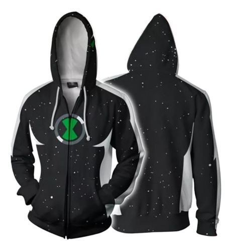 Alien Heroes 3d Sudadera Con Cremallera Cardigan Hoodie