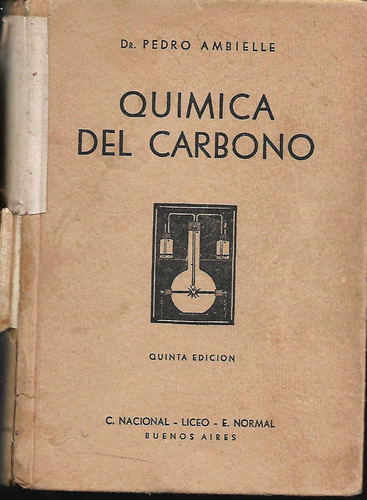 Libro Quimica Del Carbono / Pedro Ambielle / E11