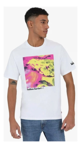 Playera Camiseta Levi S Casual Hombre 100% Algodon Original