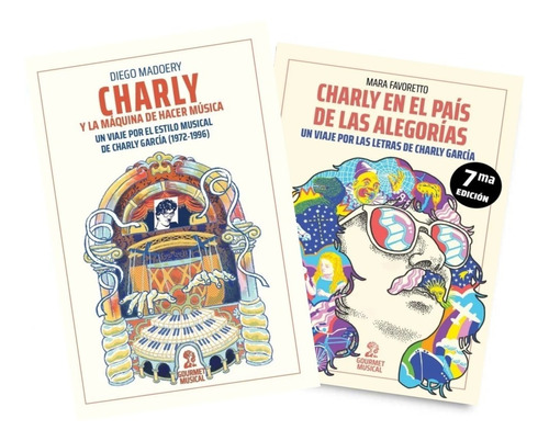 Dos Libros Charly Maquina De Hacer Musica Pais Alegorias