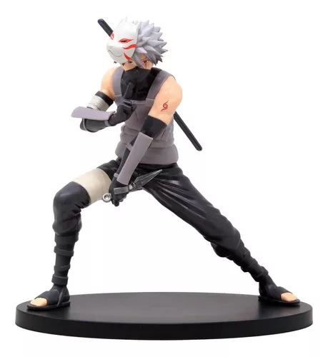 Boneco Kakashi Hatake Desenho Naruto Shippuden Brinquedo - FLJ - Bonecos -  Magazine Luiza