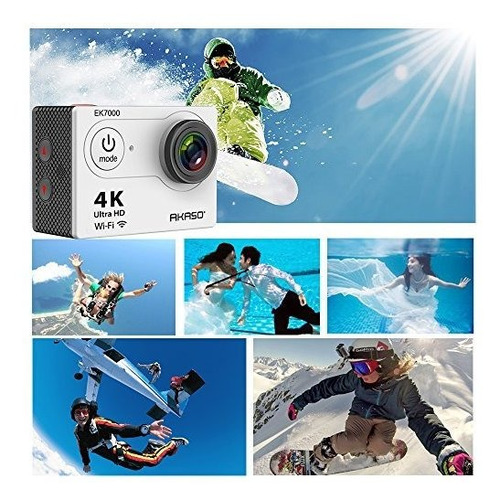 Akaso Ek7000 4k Wifi Deportes Cámara De Acción Ultra Hd Impe