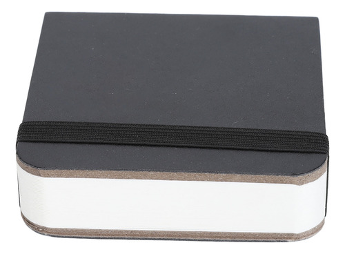 Cuaderno De Dibujo Negro Negro Con Acuarela, 30 Hojas
