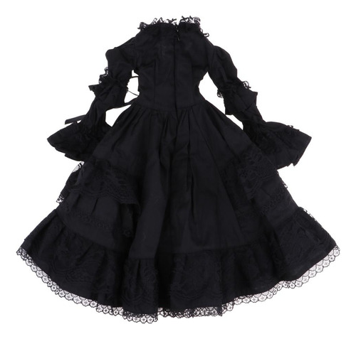 Kit De Ropa De Y Diadema De Encaje Gótico Hecho Para 1/3