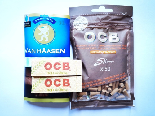 Filtros Tabaco Papeles X2 Kitvan Haasen Smoking / Regalo /