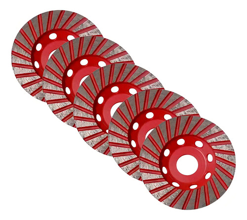 Discode Desbaste Hessen 115mm Cor Vermelho